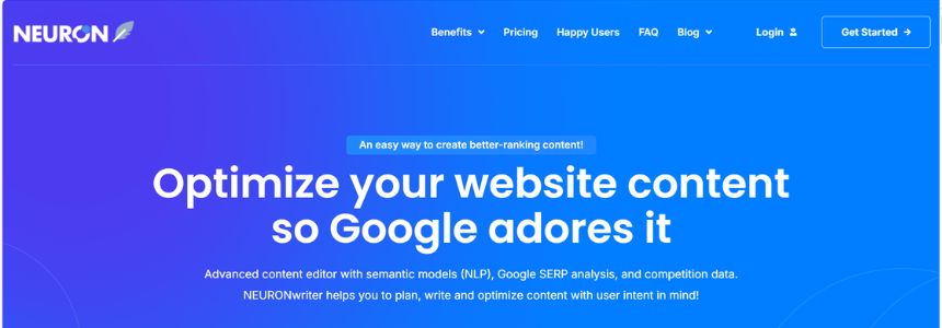 NeuronWriter - AI SEO Optimization tool